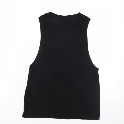 IVY PARK Womens Black Viscose Basic Tank Size XS Round Neck
