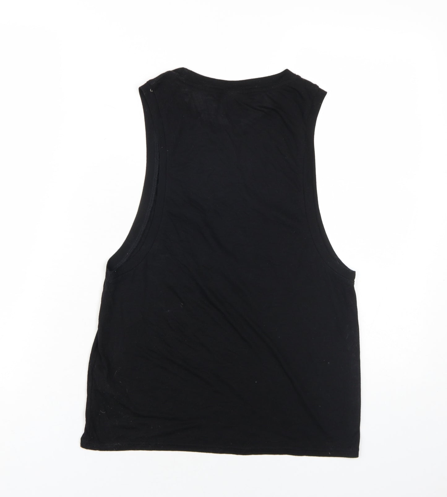 IVY PARK Womens Black Viscose Basic Tank Size XS Round Neck