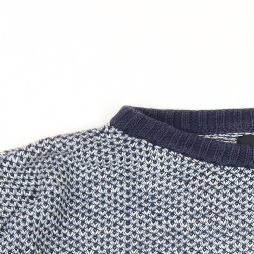 Finisterre Womens Blue Cotton Pullover Sweatshirt Size 10 Pullover