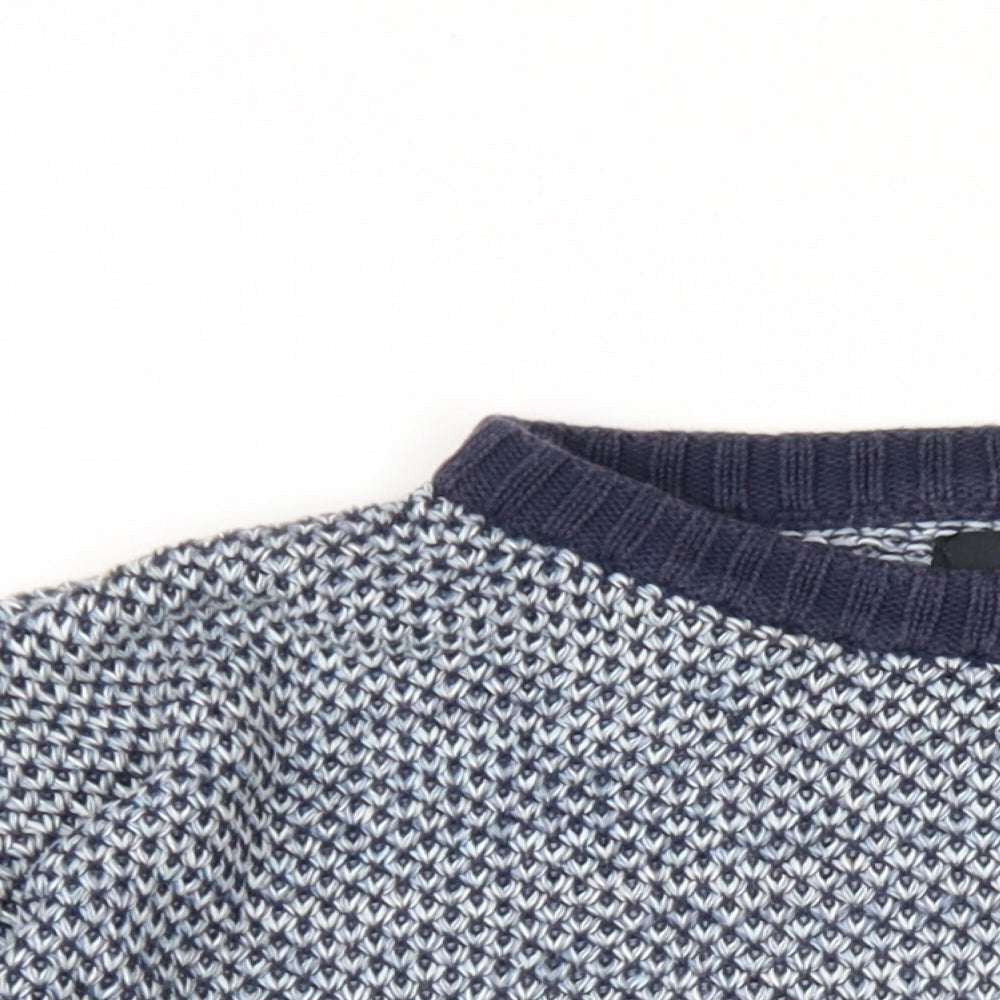 Finisterre Womens Blue Cotton Pullover Sweatshirt Size 10 Pullover