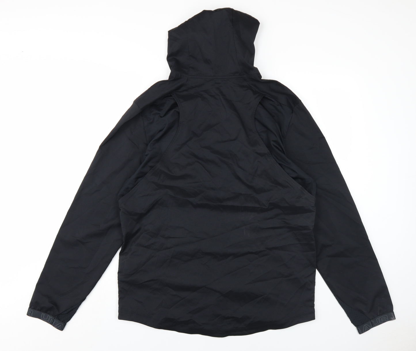 Under armour Mens Black Gilet Jacket Size L Zip