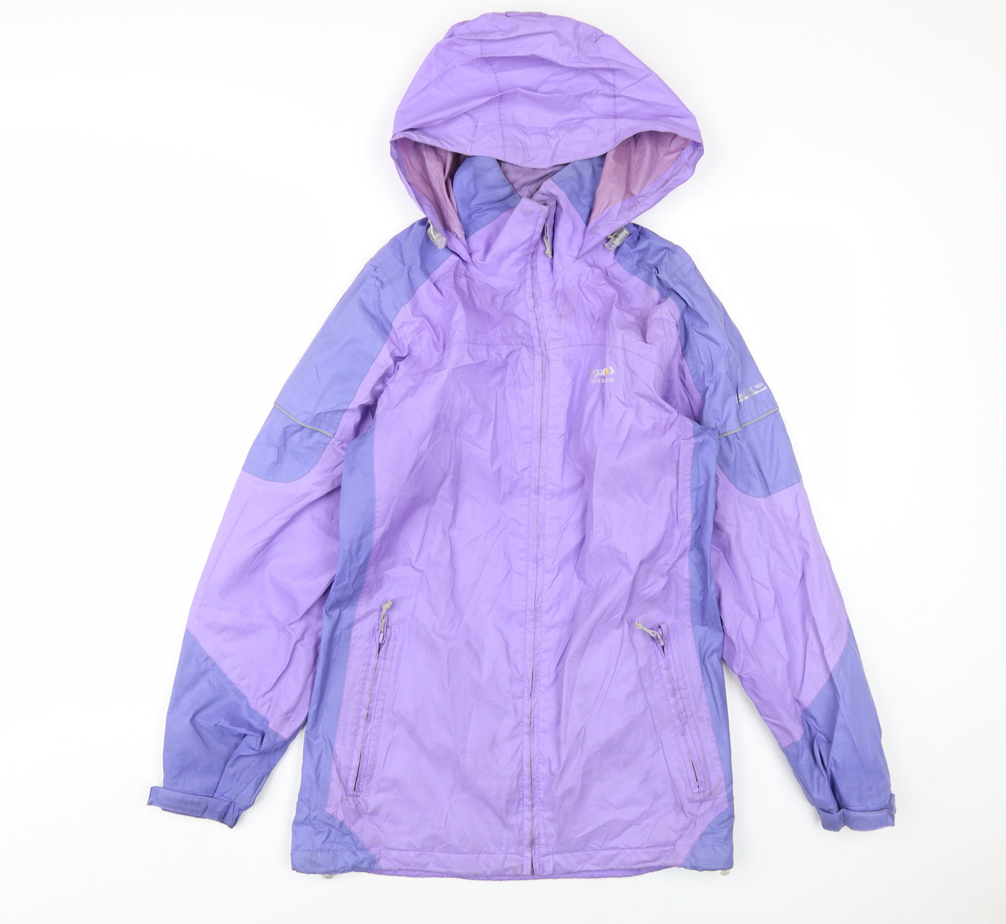 Regatta Womens Purple Rain Coat Coat Size 8 Zip