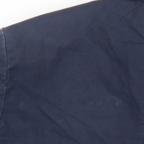 French Connection Womens Blue Jacket Blazer Size 12 Button