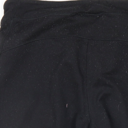 adidas Womens Black Cotton Capri Leggings Size 16 L20 in Regular Pullover