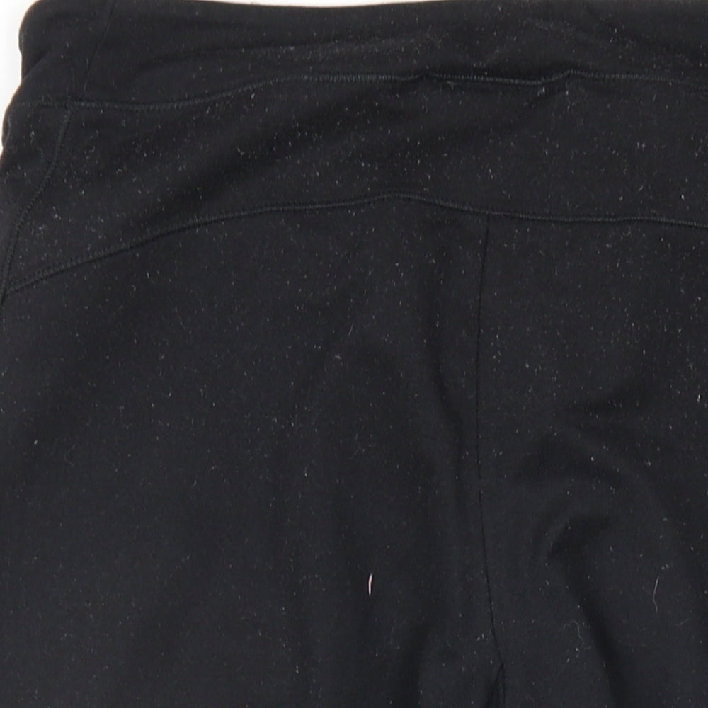 adidas Womens Black Cotton Capri Leggings Size 16 L20 in Regular Pullover