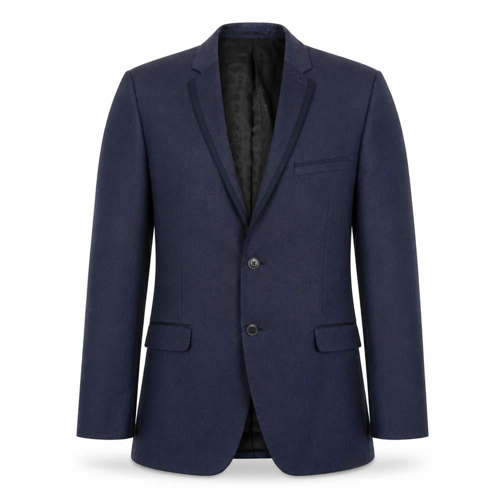 Red Herring Mens Blue Polyester Jacket Blazer Size 40 Regular