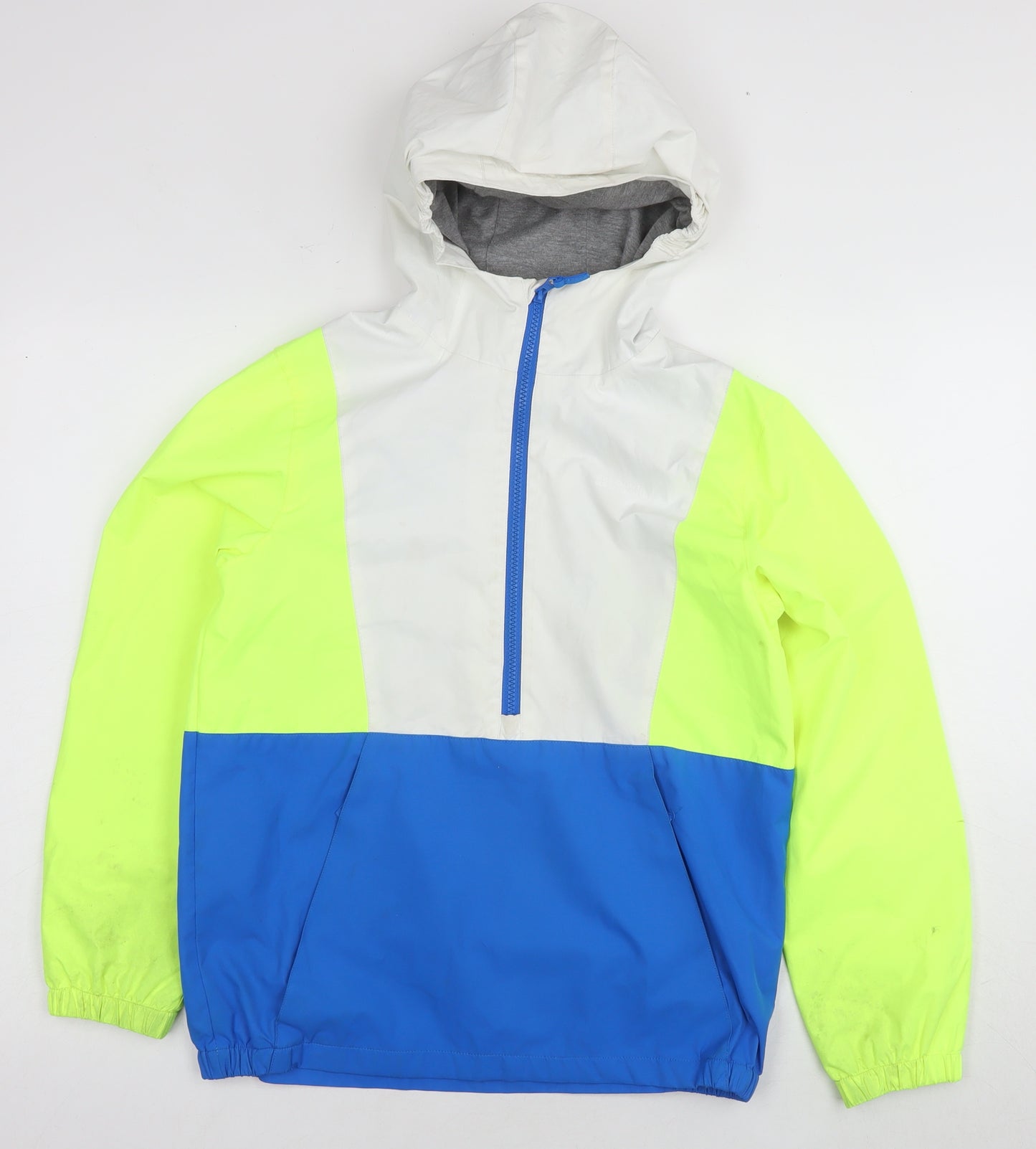Mountain Warehouse Boys Multicoloured Colourblock Anorak Jacket Size 13 Years Zip