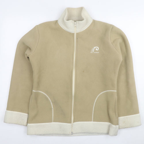 New Zeeland Womens Beige Jacket Size XL Zip