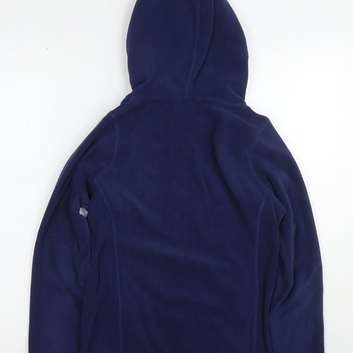 Peter Storm Womens Blue Polyester Pullover Hoodie Size 8 Pullover