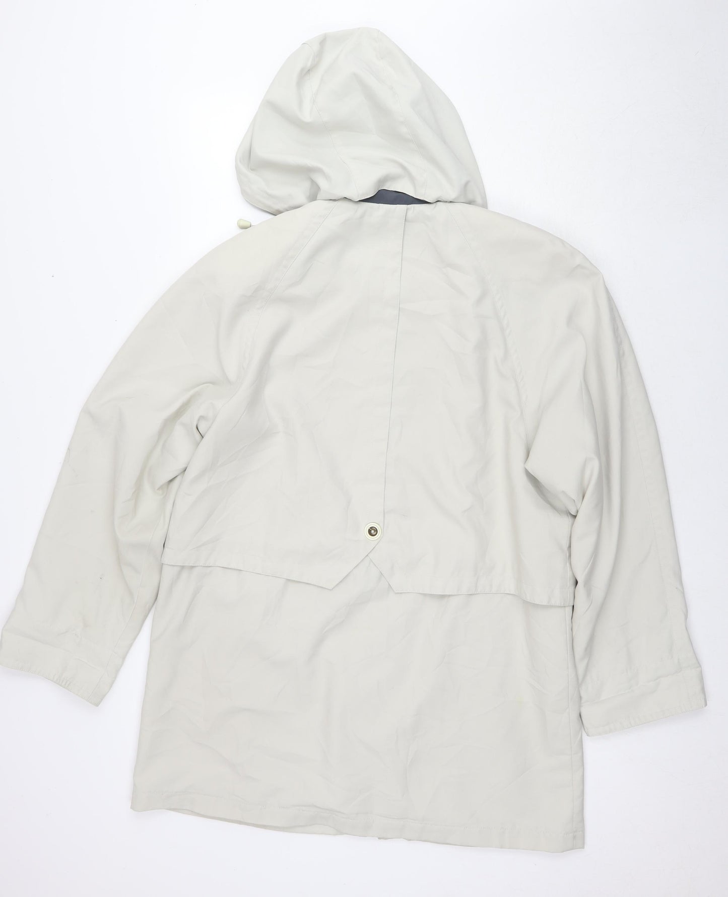 Dannimac Womens Beige Parka Jacket Size M Zip