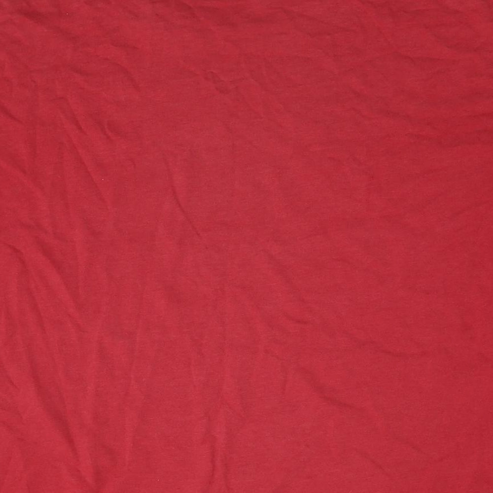 Blue Harbour Mens Red Cotton T-Shirt Size M Round Neck - Southampton