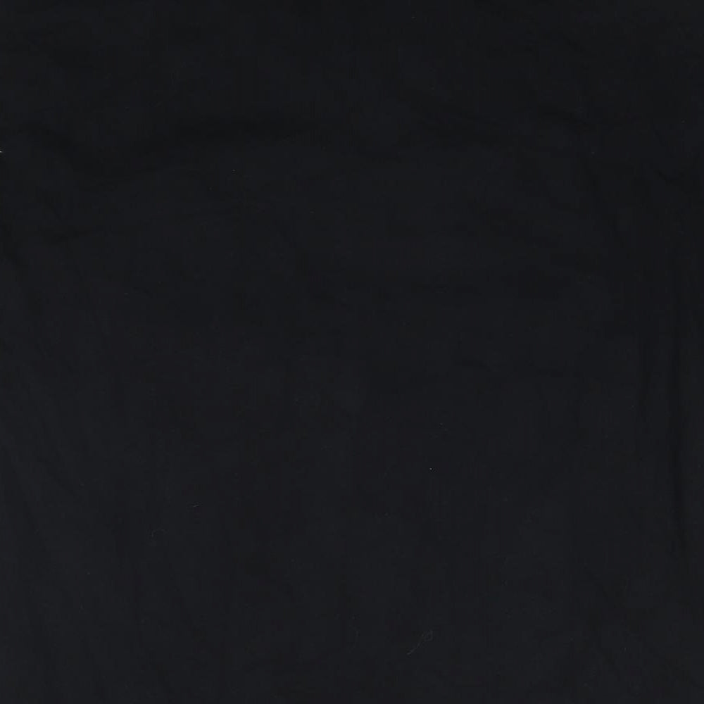 Uniqlo Mens Black Cotton T-Shirt Size M Round Neck - Osomatsu-Kun