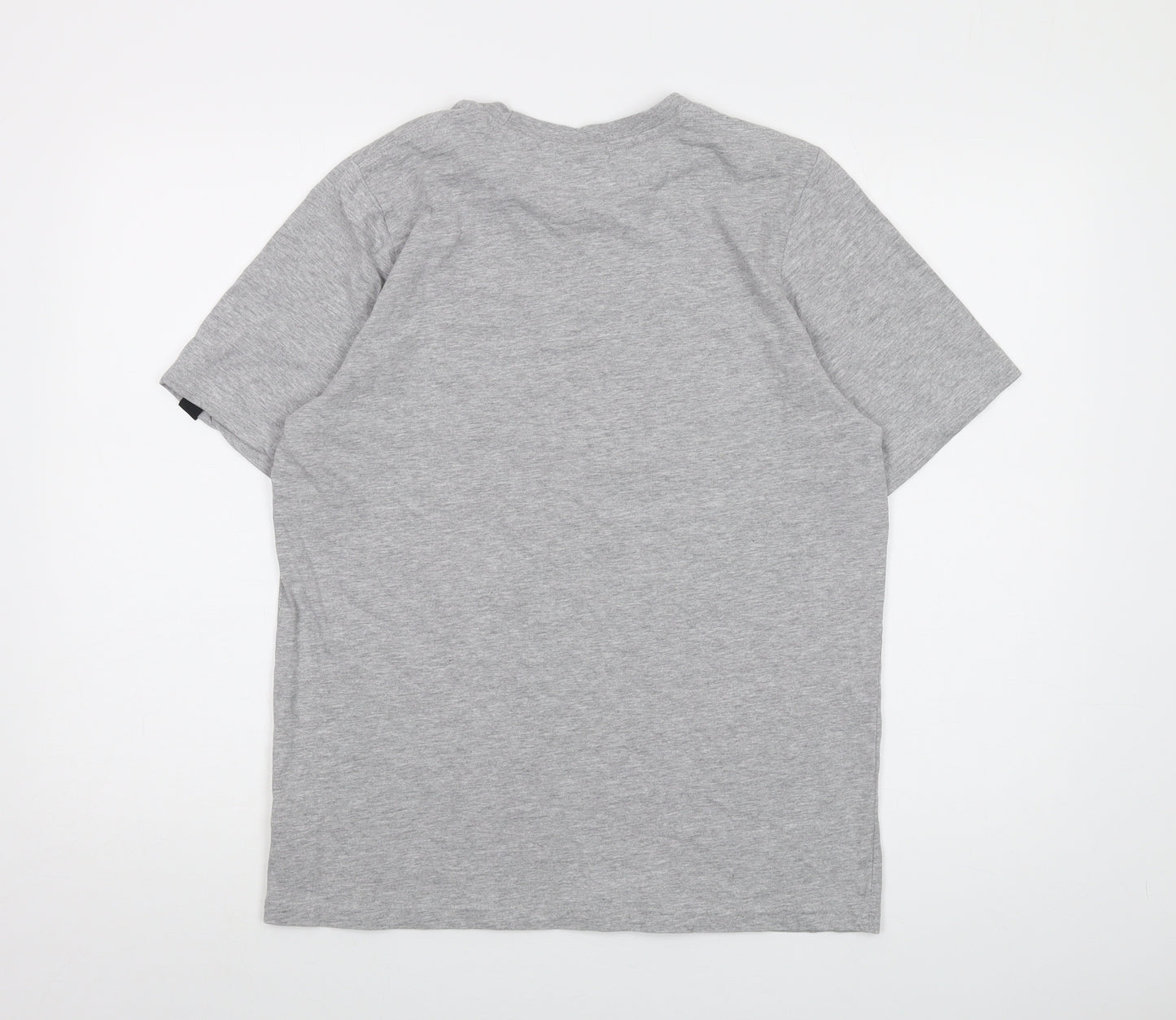AIRWALK Mens Grey Cotton T-Shirt Size S Crew Neck