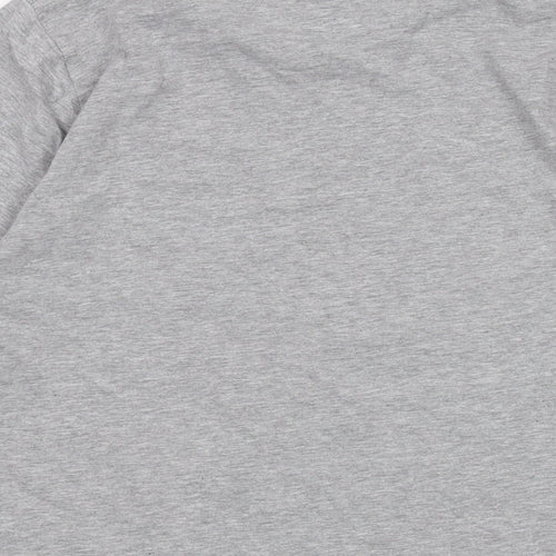 AIRWALK Mens Grey Cotton T-Shirt Size S Crew Neck