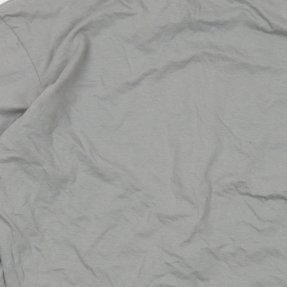 Marmot Mens Grey Cotton T-Shirt Size L Crew Neck