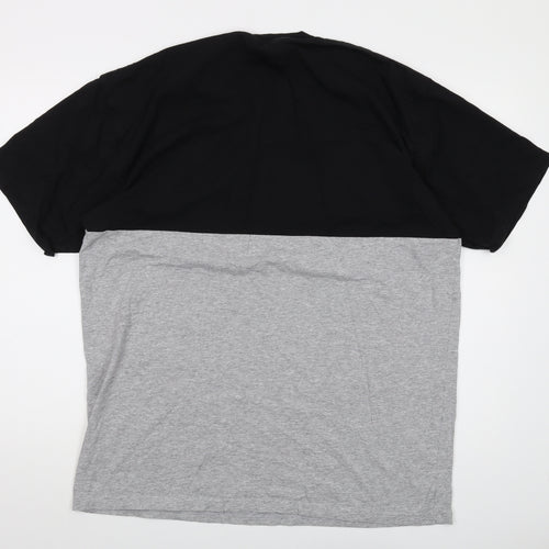 VANS Mens Black Cotton T-Shirt Size XL Crew Neck