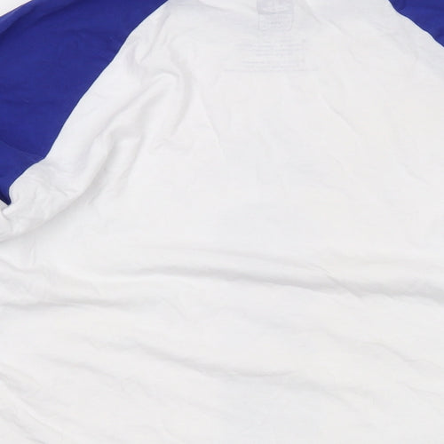PlayStation Mens White Cotton T-Shirt Size S Crew Neck
