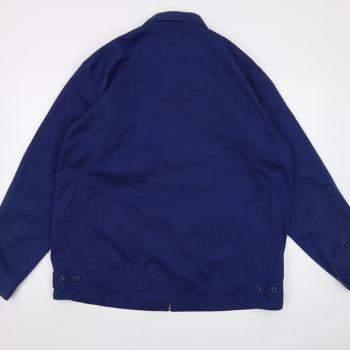 Carhartt Mens Blue Jacket Size 2XL Zip