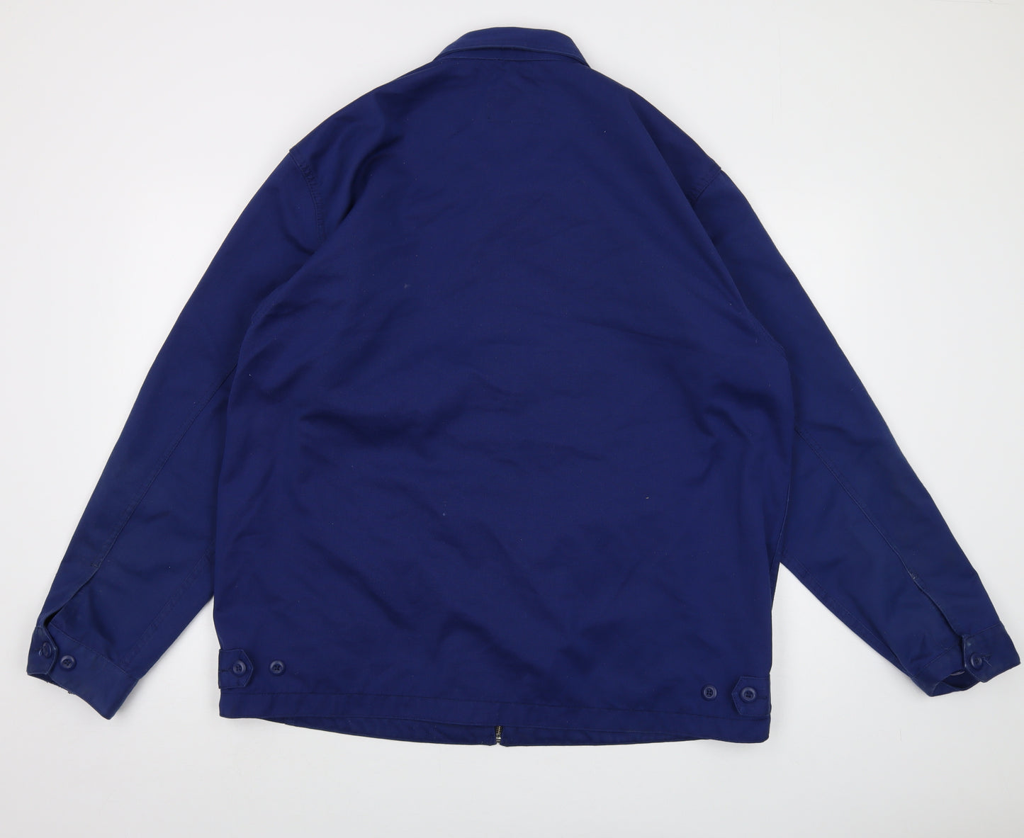 Carhartt Mens Blue Jacket Size 2XL Zip