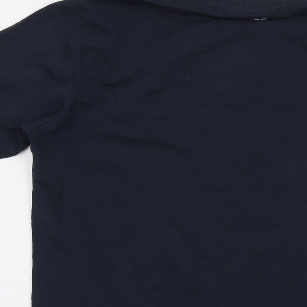 Chunk Mens Grey Cotton T-Shirt Size S Crew Neck
