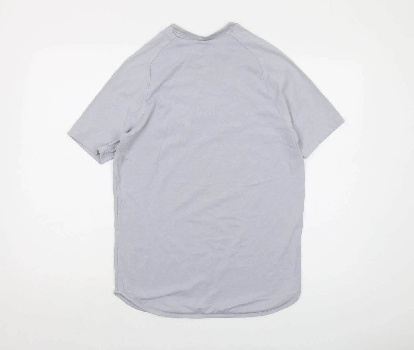 Under armour Mens Grey Polyester T-Shirt Size S Crew Neck