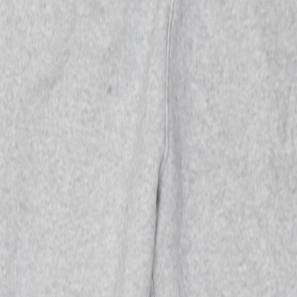 SoulCal&Co Mens Grey Polyester Sweatpants Trousers Size M L28 in Regular Drawstring