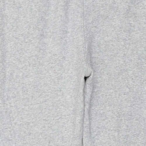 SoulCal&Co Mens Grey Polyester Sweatpants Trousers Size M L28 in Regular Drawstring