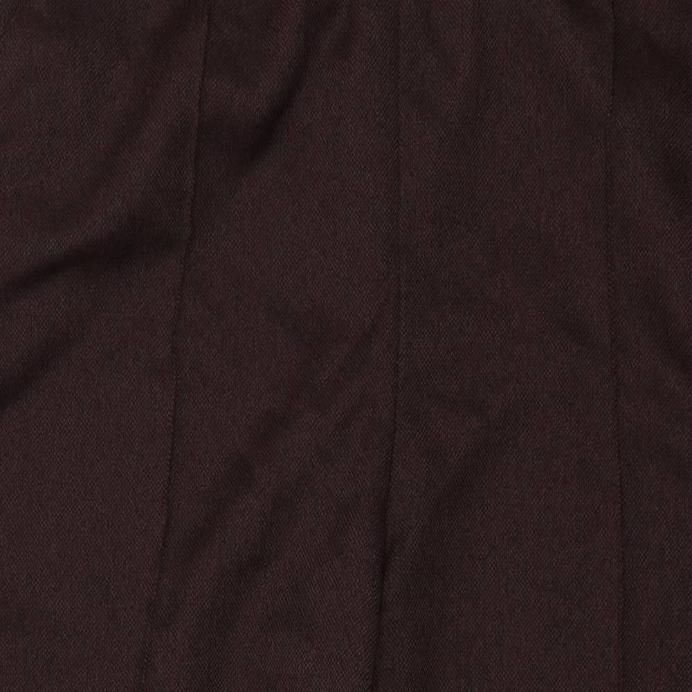 EWM Womens Brown Polyester Trousers Size 20 L25 in Regular