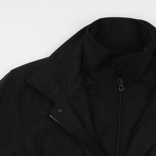 Tech Mens Grey Jacket Size M Zip