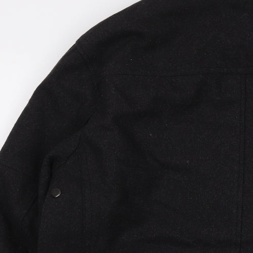 Tech Mens Grey Jacket Size M Zip