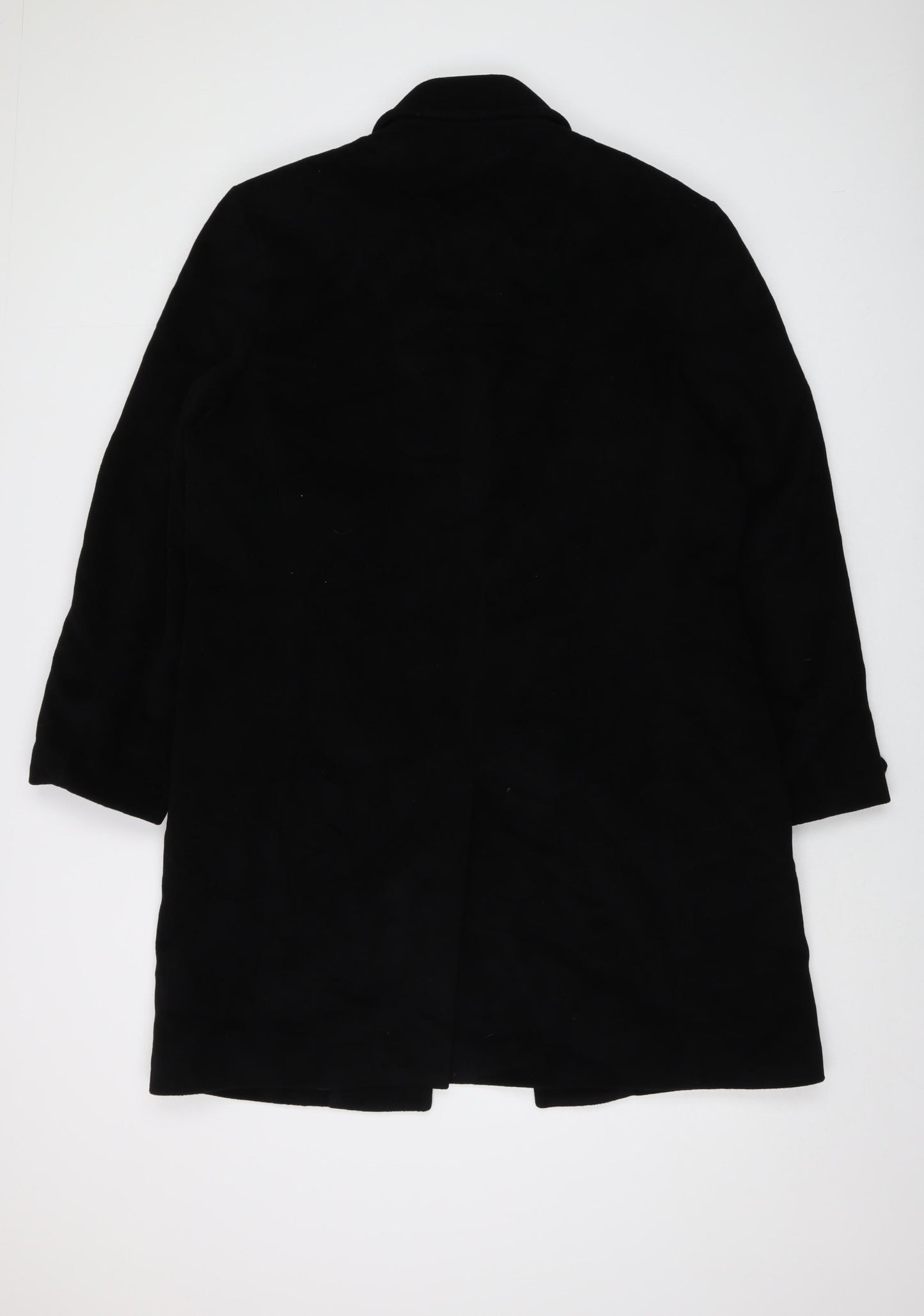Marks and Spencer Mens Black Jacket Size M Button