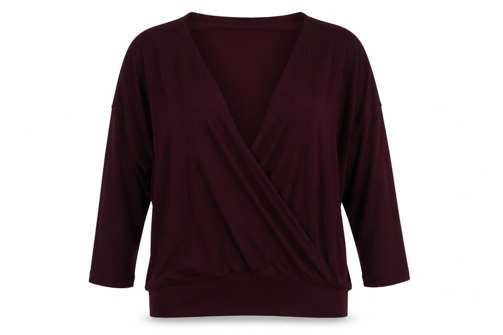 Wallis Womens Purple Viscose Basic Blouse Size 16 V-Neck