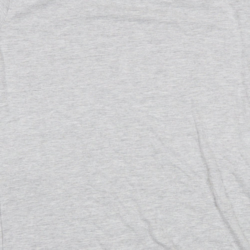 Levi's Boys Grey 100% Cotton Basic T-Shirt Size 12-13 Years Round Neck Pullover - Levi's