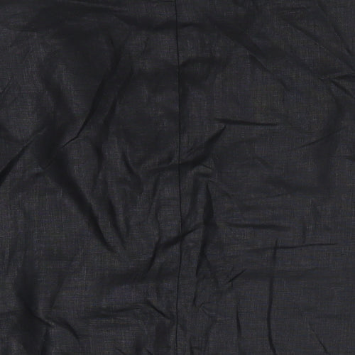 Linea Mens Black Jacket Blazer Size XL Button