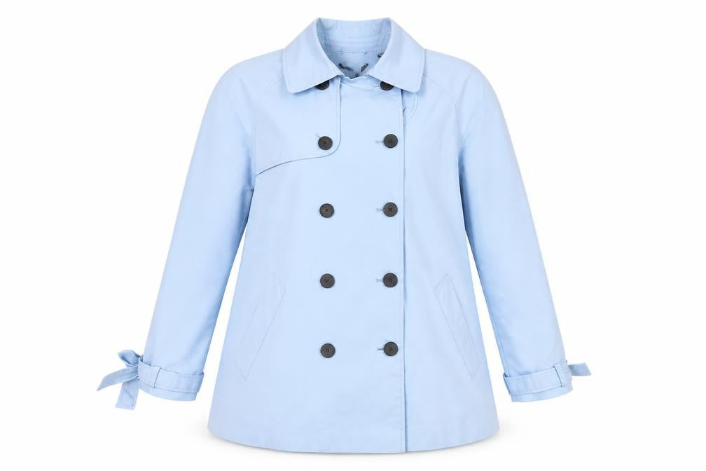 Jack Wills Womens Blue Jacket Size 14 Button