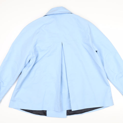 Jack Wills Womens Blue Jacket Size 14 Button