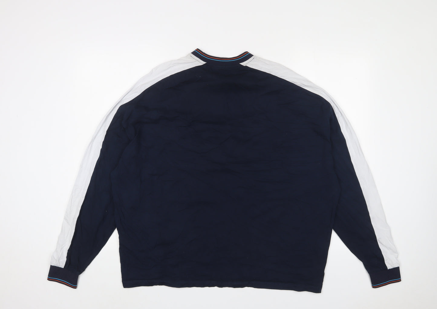 ASOS Mens Blue Cotton T-Shirt Size L Crew Neck