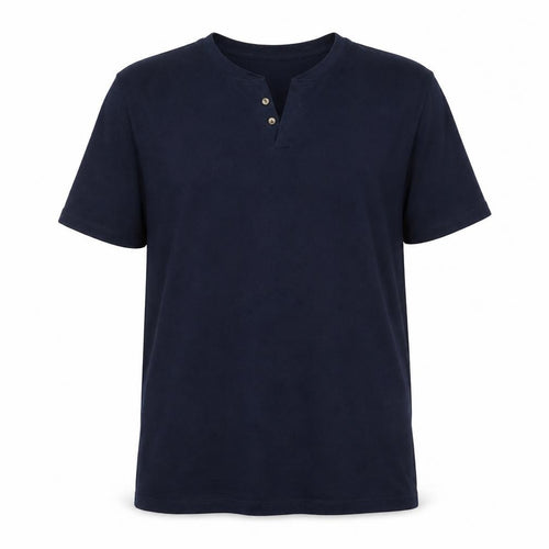 ASOS Mens Blue Cotton T-Shirt Size 2XL V-Neck