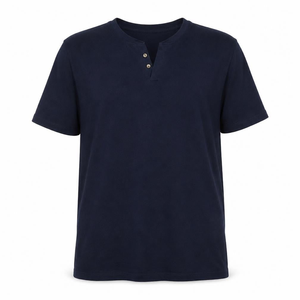 ASOS Mens Blue Cotton T-Shirt Size 2XL V-Neck