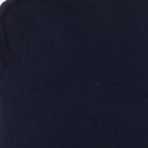 ASOS Mens Blue Cotton T-Shirt Size 2XL V-Neck
