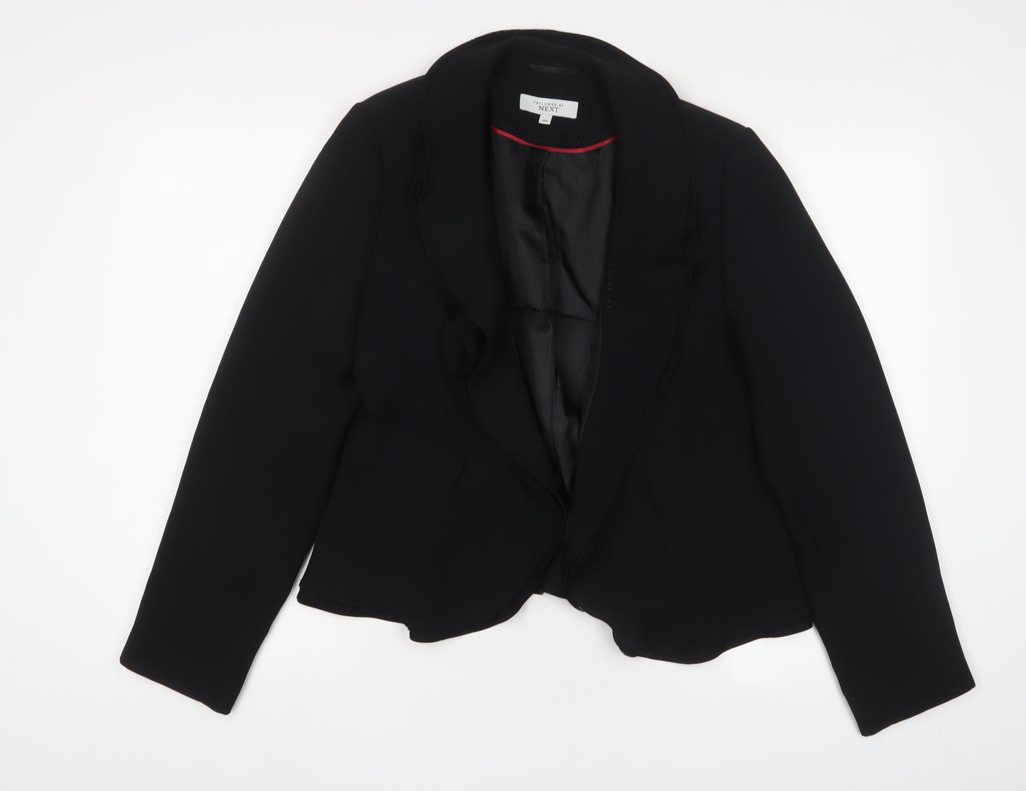 NEXT Womens Black Jacket Blazer Size 14 Button - Lace