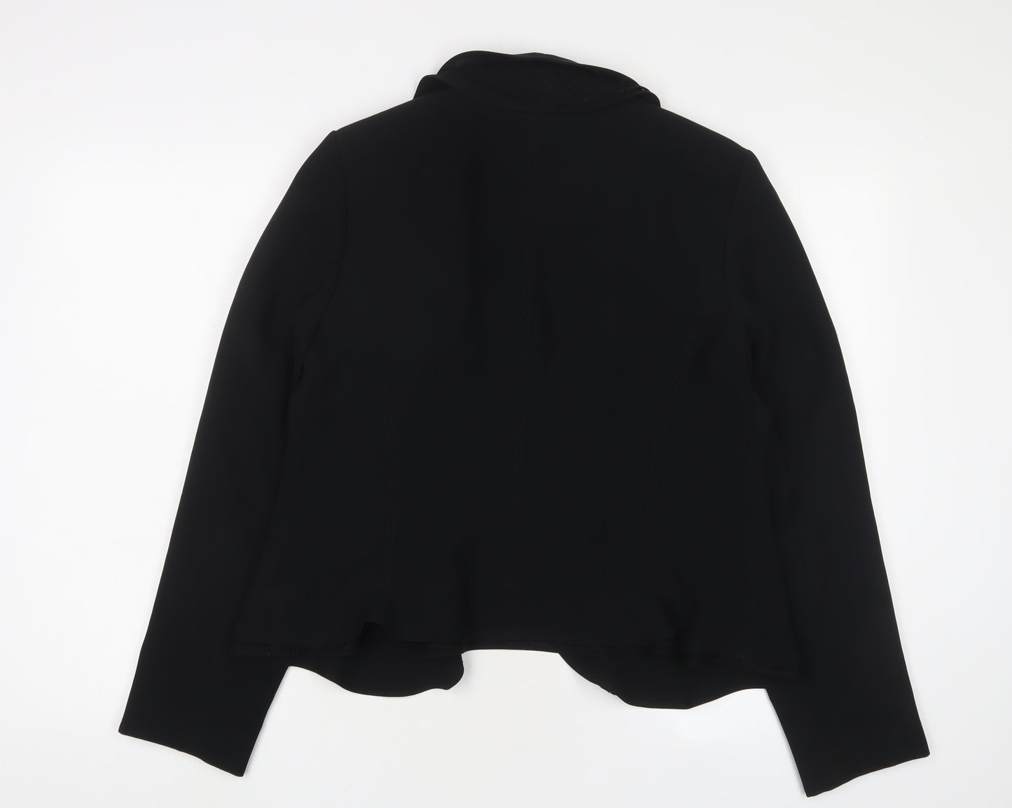 NEXT Womens Black Jacket Blazer Size 14 Button - Lace