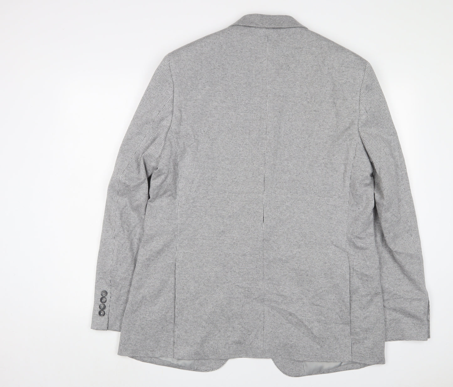 NEXT Mens Grey Cotton Jacket Suit Jacket Size 44 Regular