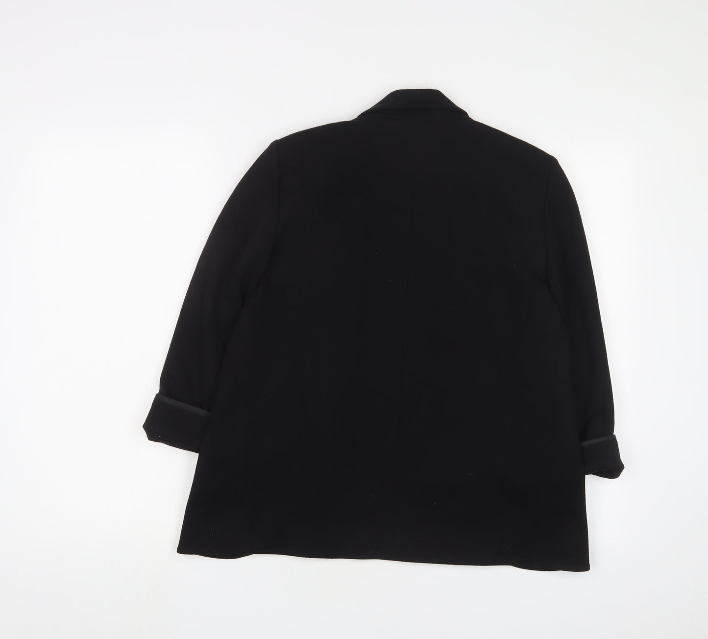 Topshop Womens Black Jacket Blazer Size 8