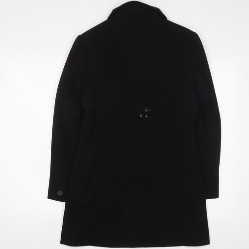 Yessica Womens Black Jacket Blazer Size 10 Button