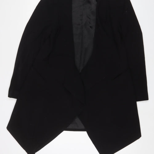 Together Womens Black Jacket Blazer Size 14 - Open