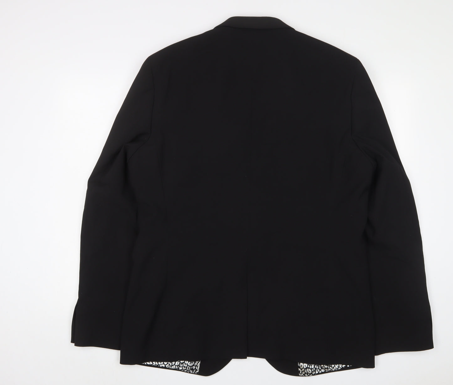NEXT Mens Blue Polyester Jacket Suit Jacket Size 46 Regular