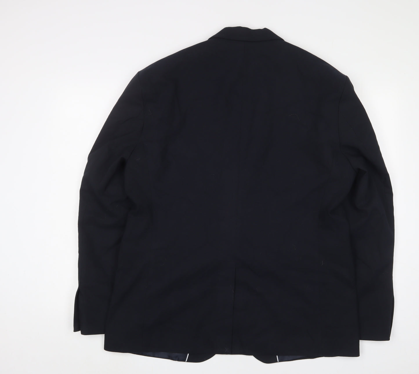 New Look Mens Blue Polyester Jacket Suit Jacket Size 44 Regular