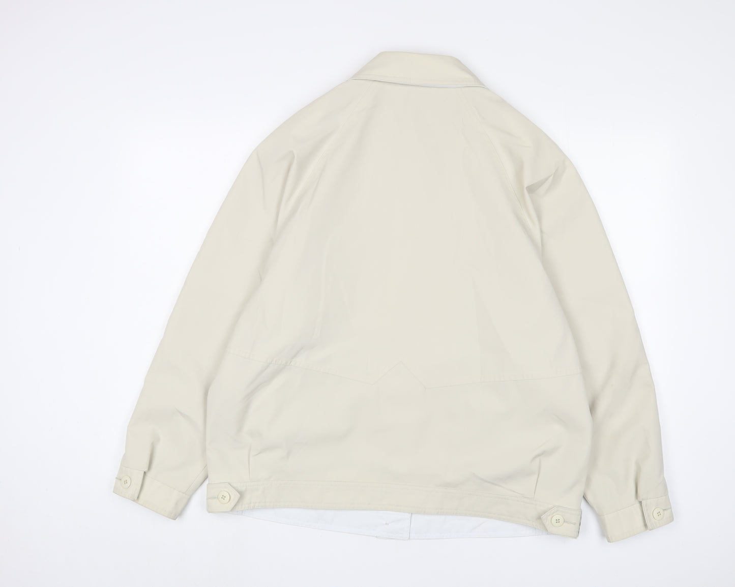 Berkertex Womens Beige Jacket Size 16 Button