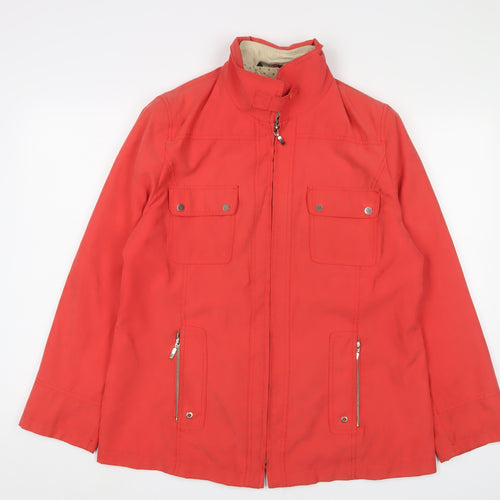 Concept Womens Pink Jacket Size 16 Zip
